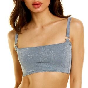 Revel Rey Logan bikini set in silver